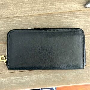 Brand new Vera Pelle black leather wallet